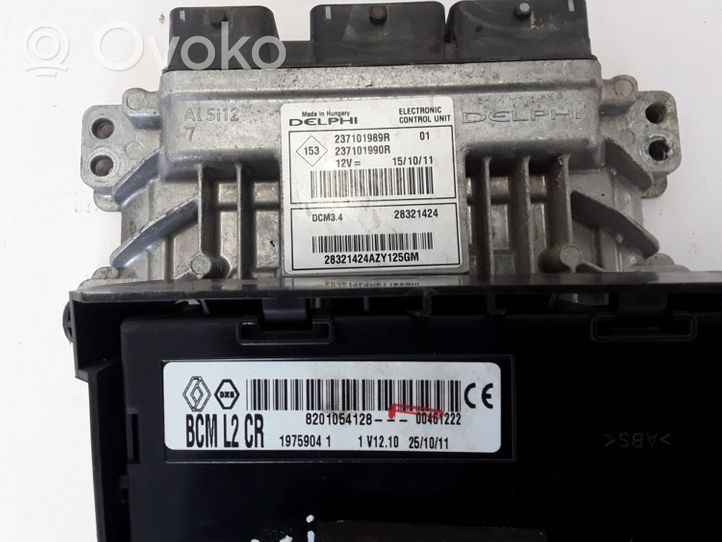 Renault Modus Kit centralina motore ECU e serratura 