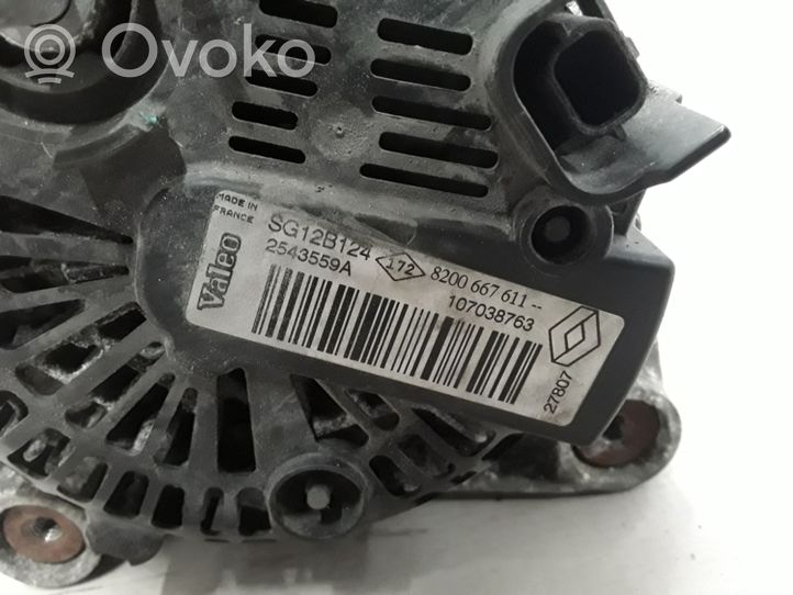 Renault Megane II Alternator 8200667611