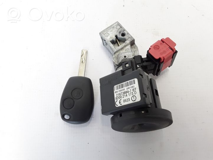 Renault Clio III Komputer / Sterownik ECU i komplet kluczy 