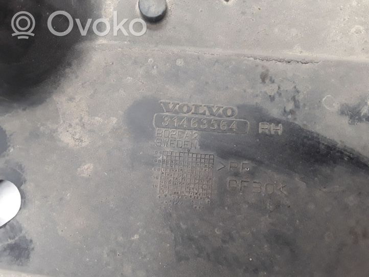 Volvo V60 Osłona tylna podwozia pod bagażnik 31335854