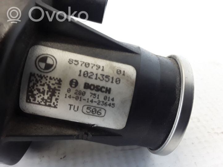 BMW 3 F30 F35 F31 Attuatore/motore della valvola del collettore di aspirazione 8570791