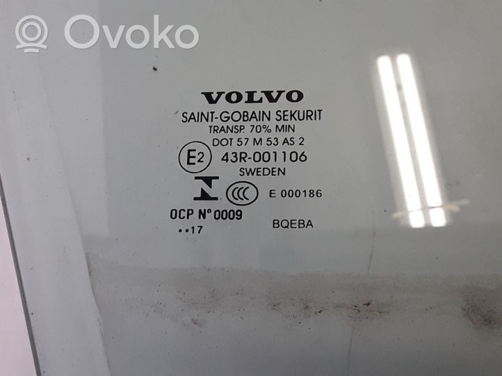 Volvo S90, V90 Etuoven ikkunalasi, neliovinen malli 31371939