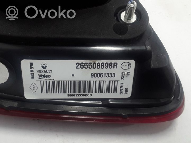 Renault Kadjar Lampy tylnej klapy bagażnika 265508898R