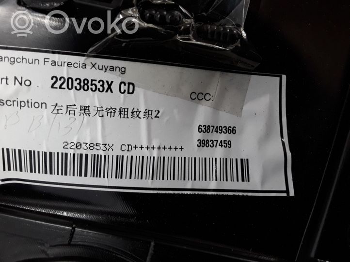 Volvo S90, V90 Takaoven verhoilu 39837459