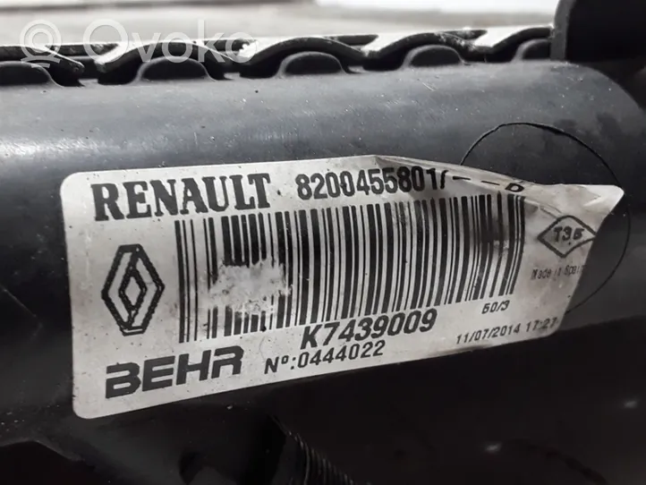 Renault Kangoo II Radiateur de refroidissement 8200455801