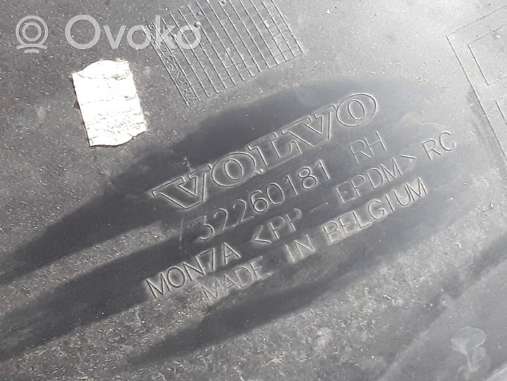 Volvo XC40 Rivestimento paraspruzzi passaruota anteriore 32260181