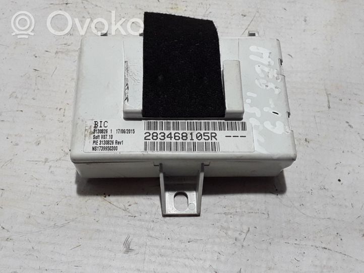 Renault Megane III GPS-navigaation ohjainlaite/moduuli 283468105R