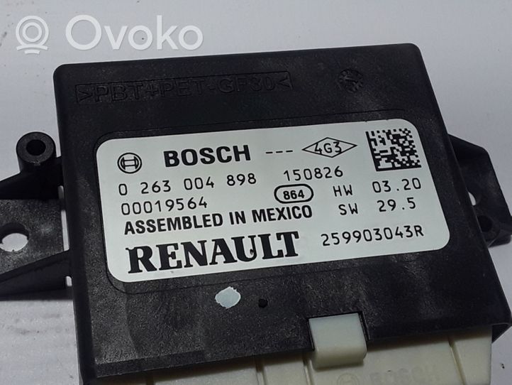 Renault Talisman Pysäköintitutkan (PCD) ohjainlaite/moduuli 259903043R