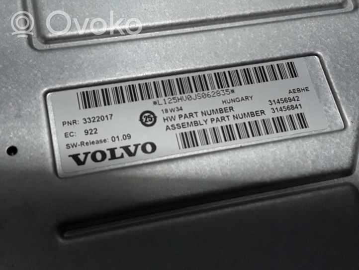 Volvo XC40 Sound amplifier 31456942