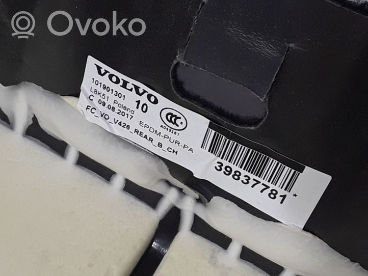 Volvo XC60 Rear floor carpet liner 39837781