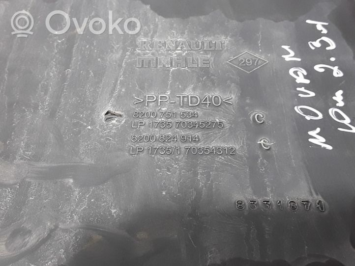 Opel Movano B Obudowa filtra powietrza 8200751534