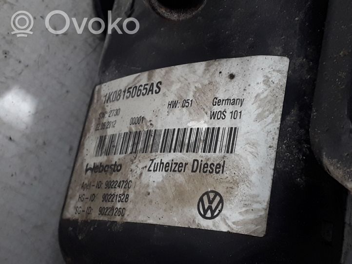 Volkswagen Caddy Unité de préchauffage auxiliaire Webasto 1K0815065AS