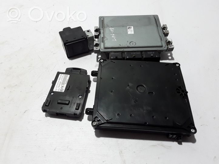 Renault Laguna III Komputer / Sterownik ECU i komplet kluczy 