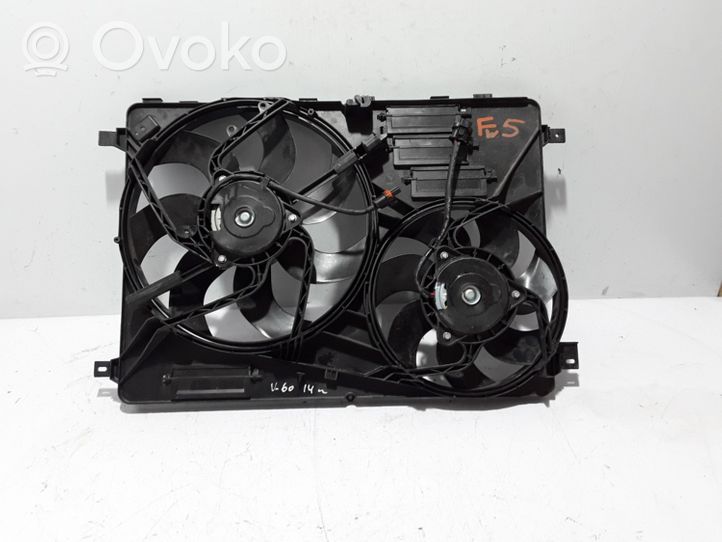 Volvo V60 Radiator cooling fan shroud 31293777