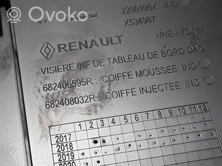 Renault Clio V Kojelaudan kehys 682406595R