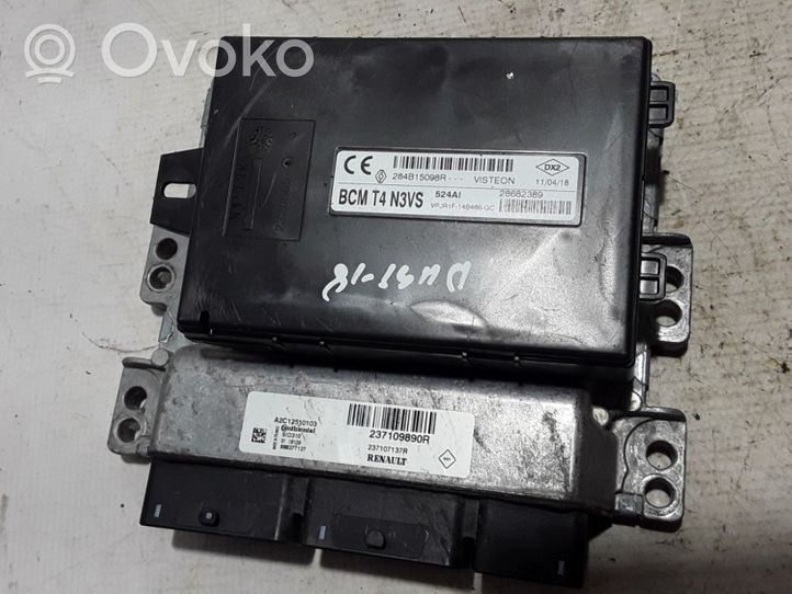 Dacia Duster II Juego de cerradura y set ECU del motor 