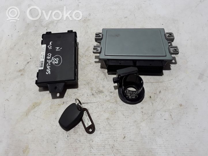 Dacia Sandero Engine ECU kit and lock set 