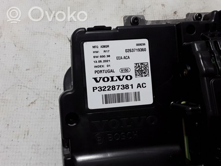 Volvo S60 Licznik / Prędkościomierz 32287381