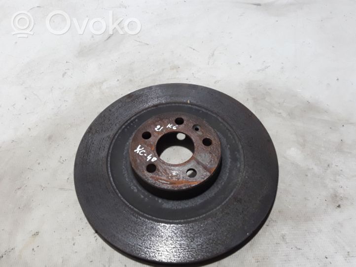 Volvo XC40 Rear brake disc 31687439