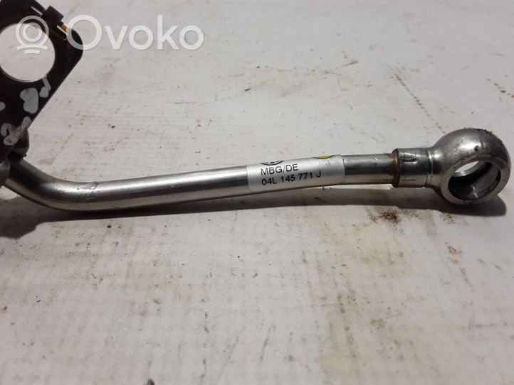 Volkswagen Caddy Turbo turbocharger oiling pipe/hose 04L145771J