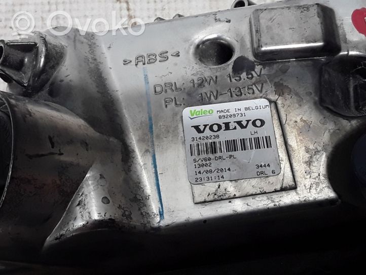 Volvo S60 Faro delantero LED diurno 31420238