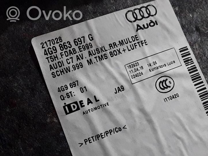 Audi A6 S6 C7 4G Bagāžnieka paklājiņš 4G9863867G