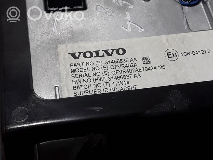 Volvo S90, V90 Monitor / wyświetlacz / ekran 31466836