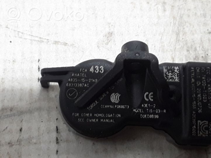 Jeep Compass Sensore di pressione dello pneumatico 68313387AC