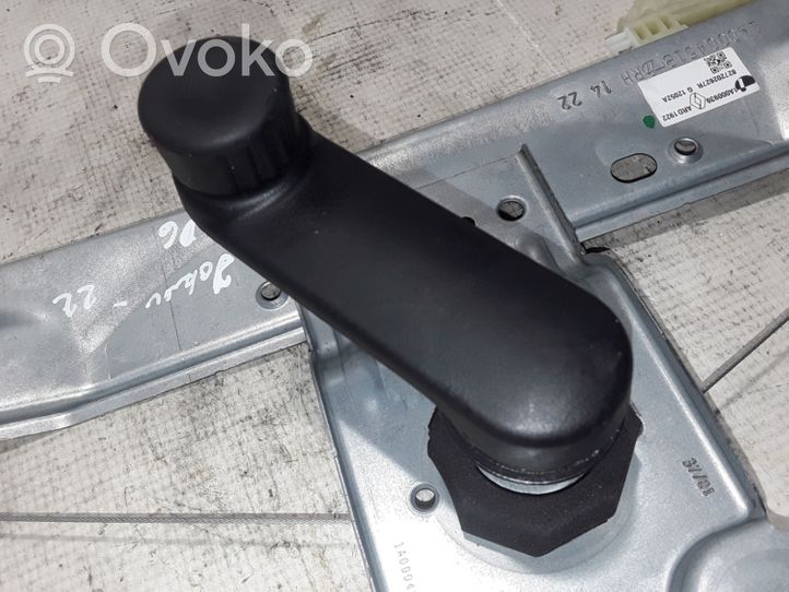 Dacia Jogger Takaikkunan nostomekanismi ilman moottoria 827202627R