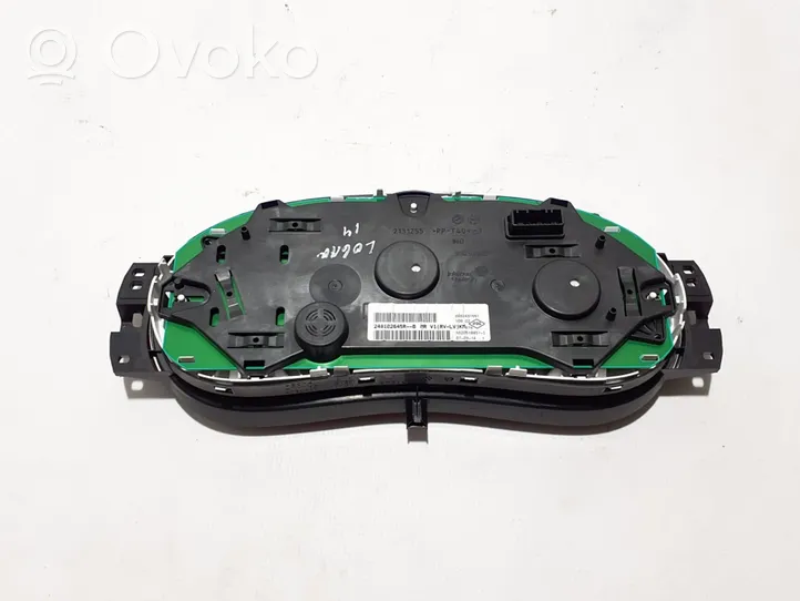 Dacia Logan II Speedometer (instrument cluster) 248102645R