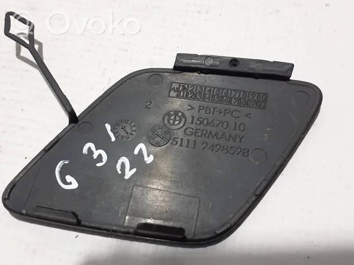 BMW 5 G30 G31 Abdeckung Deckel Abschleppöse vorne 9498598