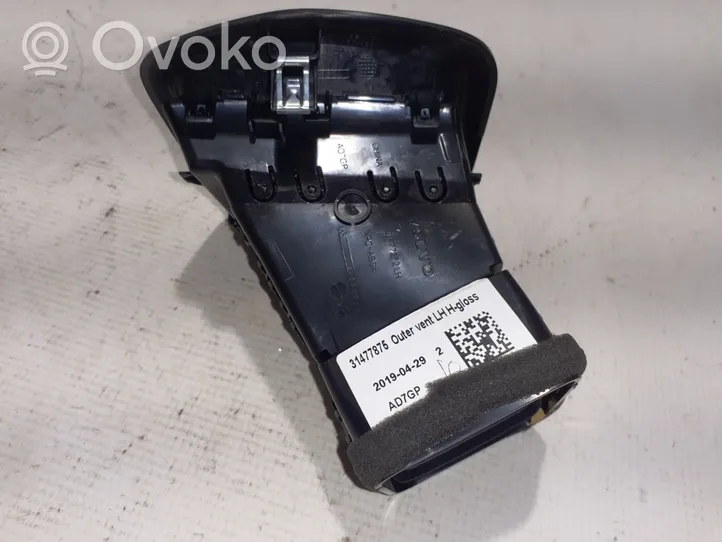 Volvo S60 Kojelaudan sivutuuletussuuttimen kehys 31477875