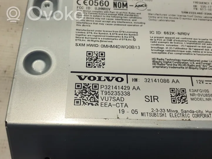 Volvo S60 Radio/CD/DVD/GPS-pääyksikkö 32141429