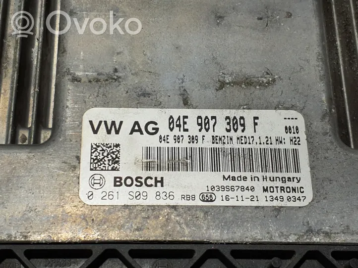 Volkswagen PASSAT B8 Sterownik / Moduł ECU 04E907309F