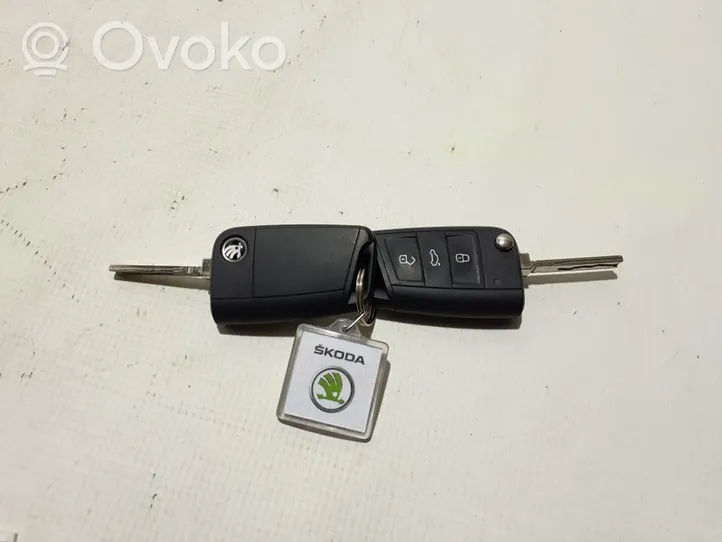 Skoda Kamiq Clé / carte de démarrage 654959752E