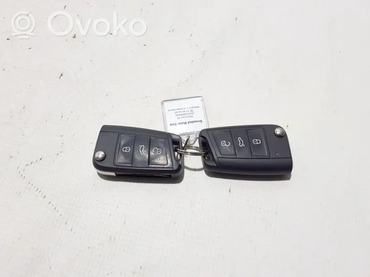 Skoda Kamiq Clé / carte de démarrage 654959752E