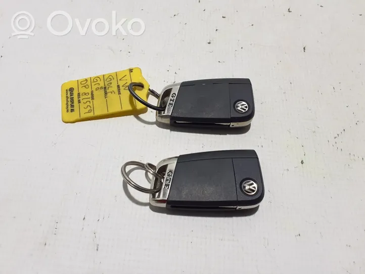 Volkswagen Golf VII Chiave/comando di accensione 5G0959752BC