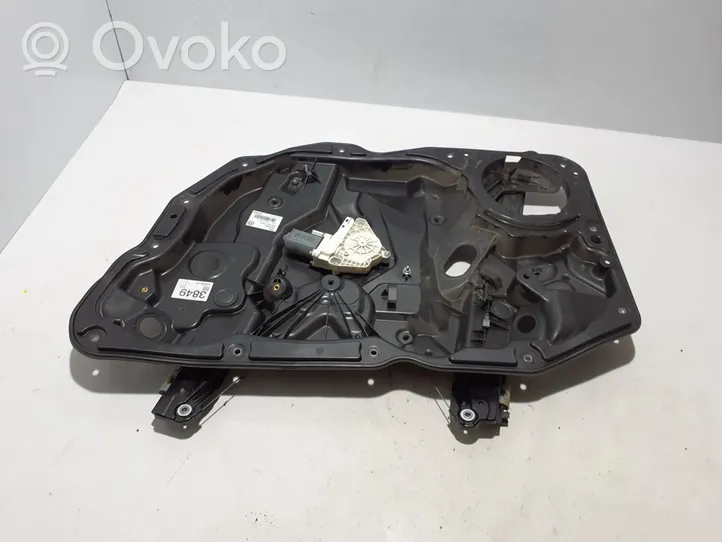 Volkswagen Touareg II Front window lifting mechanism without motor 7P6837756C