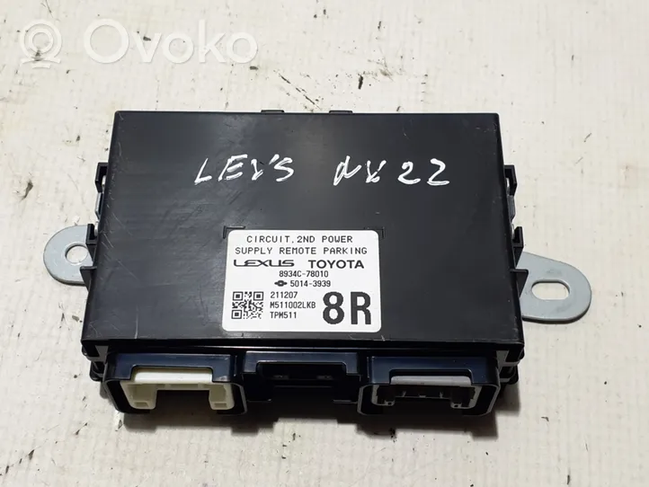 Lexus NX Autres unités de commande / modules 8934C-78010