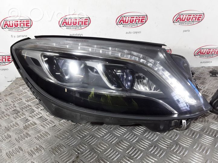 Mercedes-Benz S W222 Lot de 2 lampes frontales / phare 03127663214