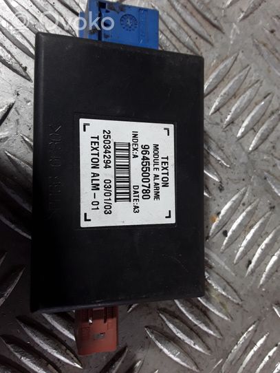 Citroen C8 Alarm control unit/module 9645500780