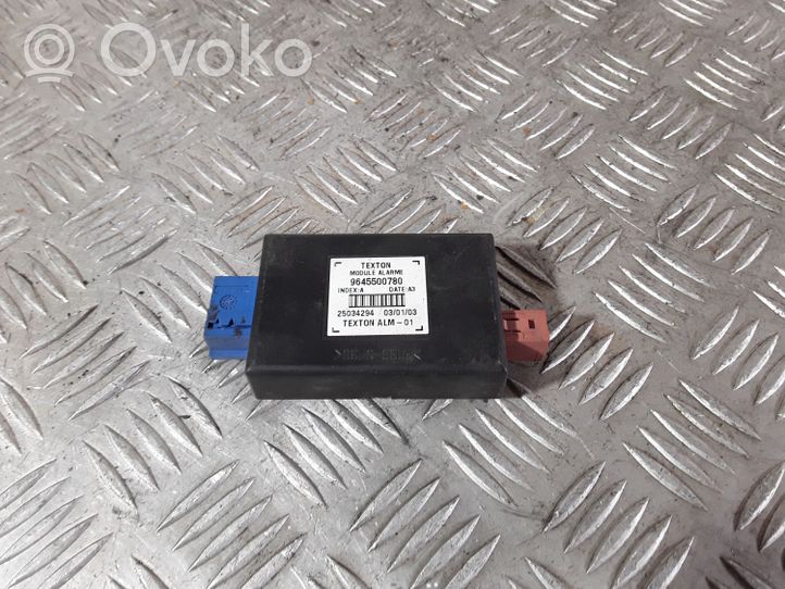 Citroen C8 Alarm control unit/module 9645500780