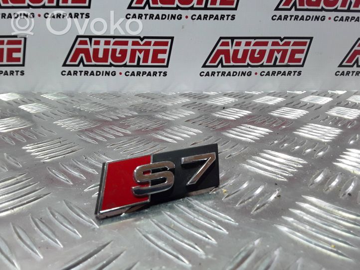 Audi A7 S7 4G Mostrina con logo/emblema della casa automobilistica 4G8853736A