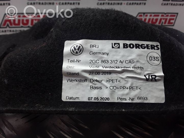 Volkswagen T-Roc Inne części wnętrza samochodu 2GC863312A