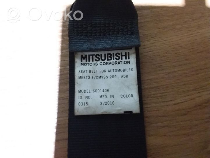 Mitsubishi Outlander Pas bezpieczeństwa fotela przedniego 6091406