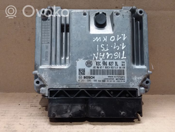 Volkswagen Tiguan Sterownik / Moduł ECU 03C906027BL