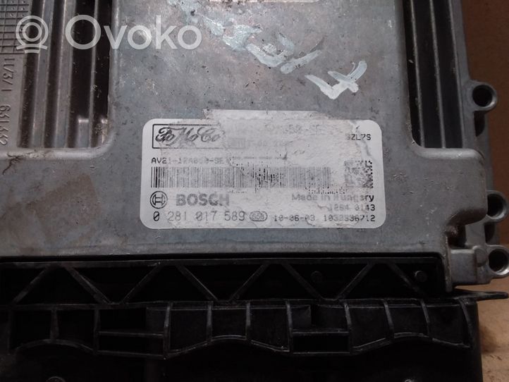 Ford Fiesta Calculateur moteur ECU AV2112A650SE