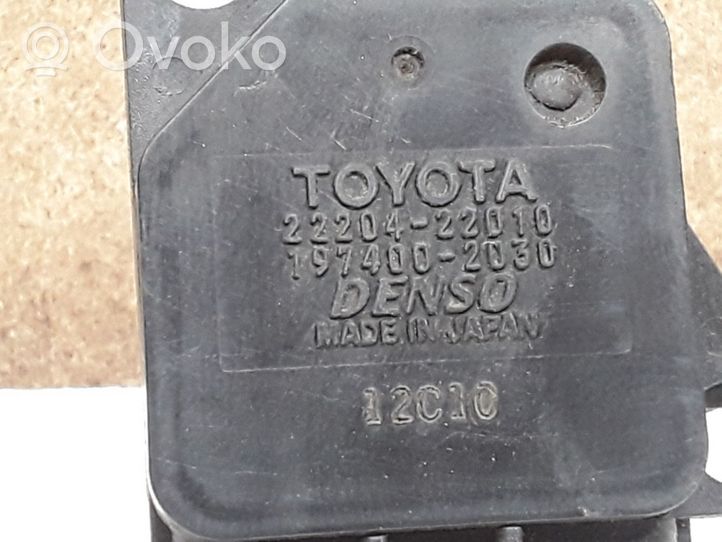Toyota Prius (XW20) Oro srauto matuoklis 2220422010