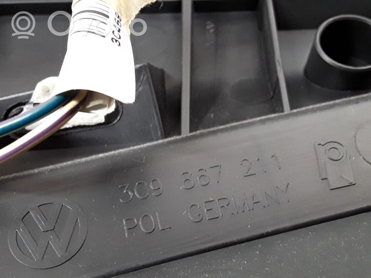 Volkswagen PASSAT B6 Takaoven verhoilu 3C9867211