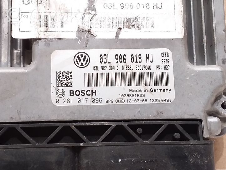 Volkswagen Sharan Sterownik / Moduł ECU 03L906018HJ